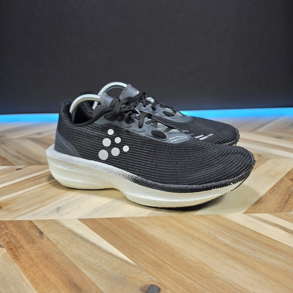 Craft Sports Pro Endurance Mens Athletic Running Shoes Size 8.5‎ Black White